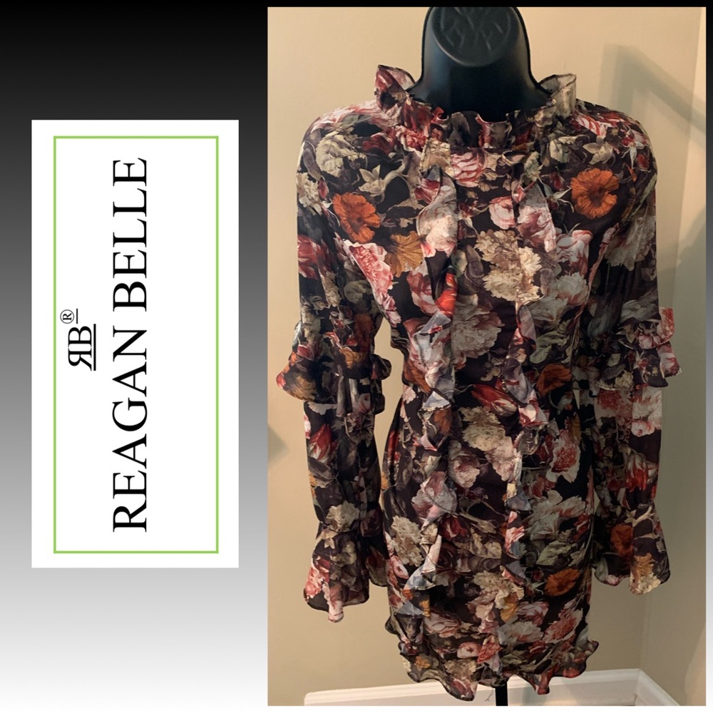 Floral dress.